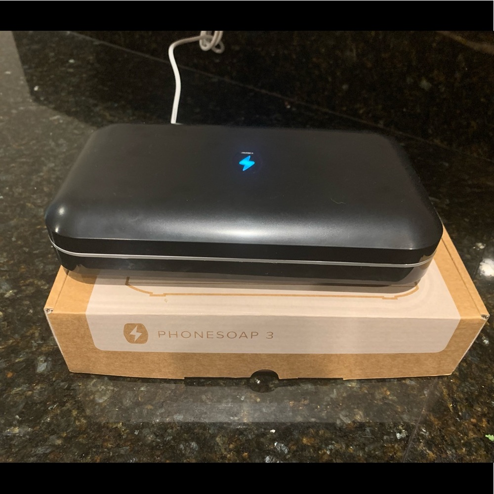 PhoneSoap 3 UV sanitizer and phone charger. New in box